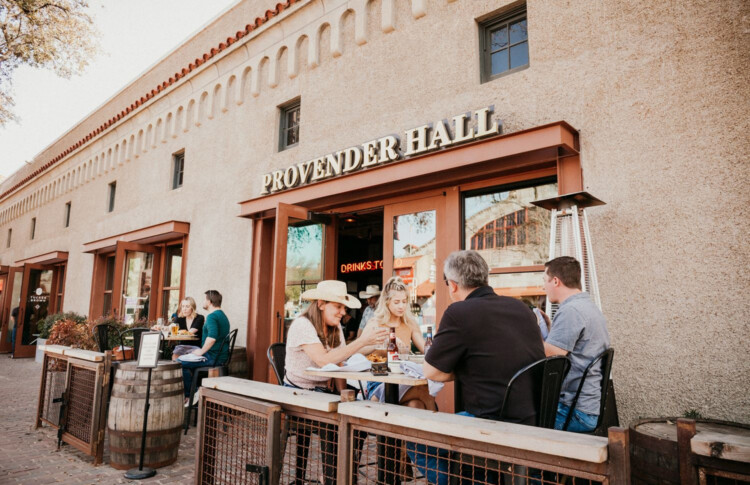 Exterior photo of the restaurant Provender Hall